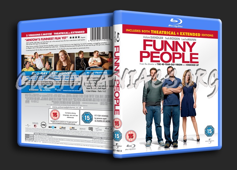 Funny People blu-ray cover