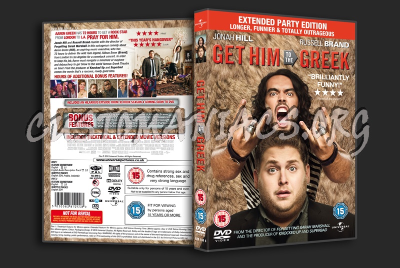 Get Him to the Greek dvd cover