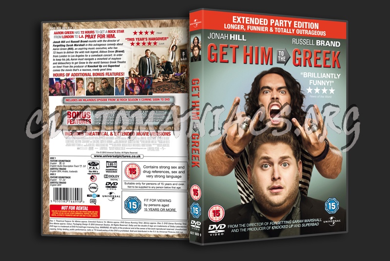 Get Him to the Greek dvd cover