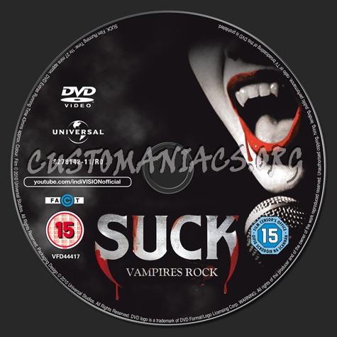 Suck dvd label