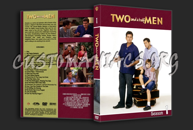 Two And A Half Men dvd cover