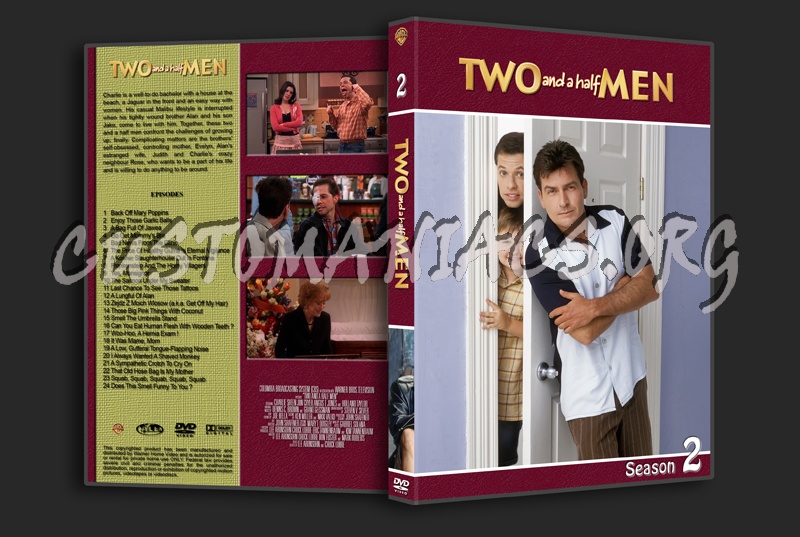 Two And A Half Men dvd cover