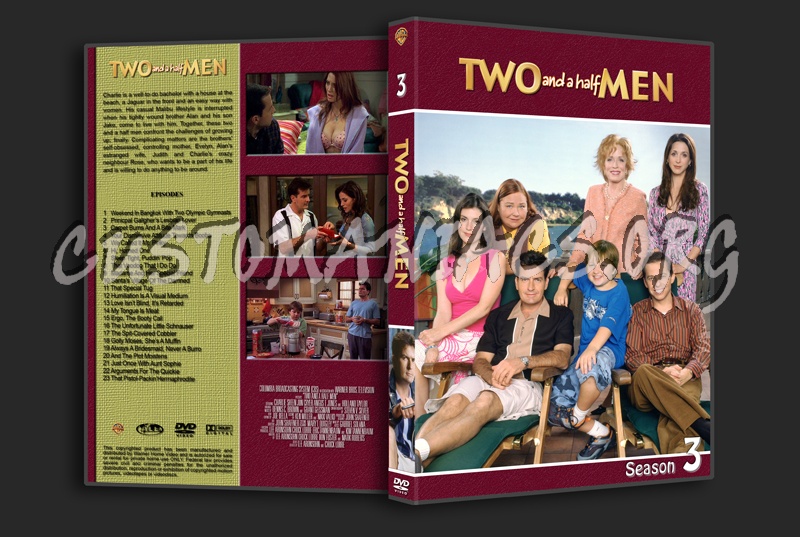 Two And A Half Men dvd cover