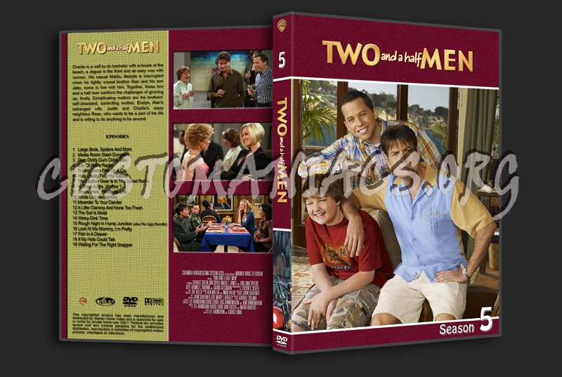 Two And A Half Men dvd cover