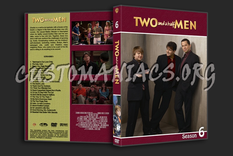 Two And A Half Men dvd cover