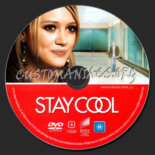 Stay Cool dvd label