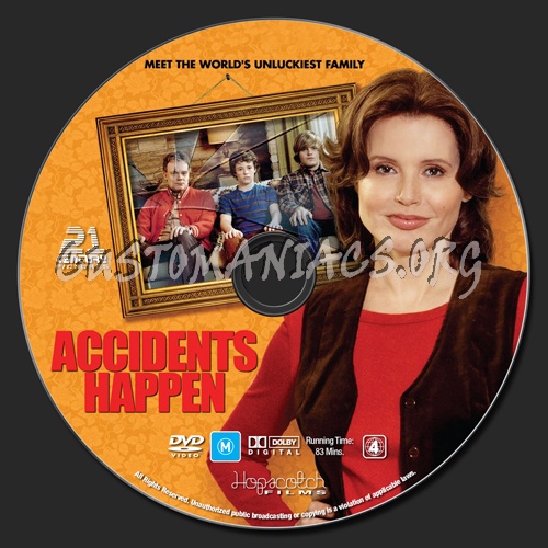 Accidents Happen dvd label
