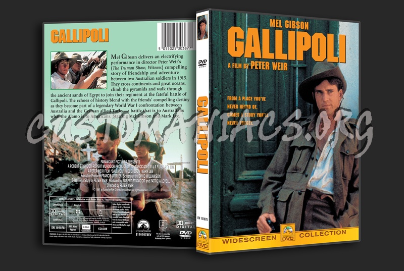 Gallipoli dvd cover