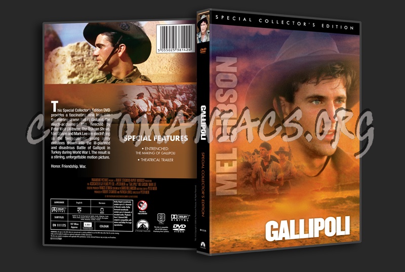 Gallipoli dvd cover