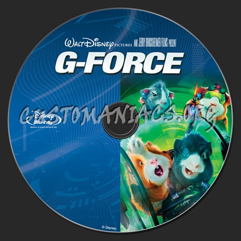 G-Force blu-ray label