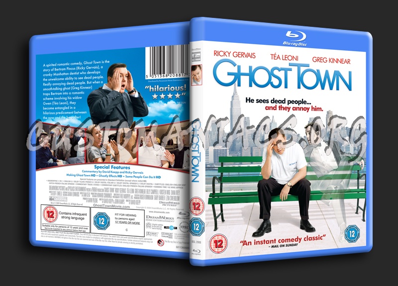Ghost Town blu-ray cover