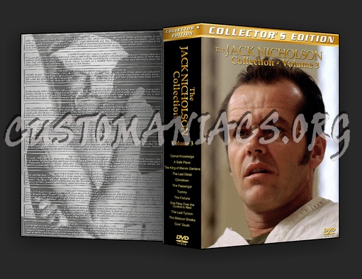 The Jack Nicholson Collection - Vol. 3 dvd cover
