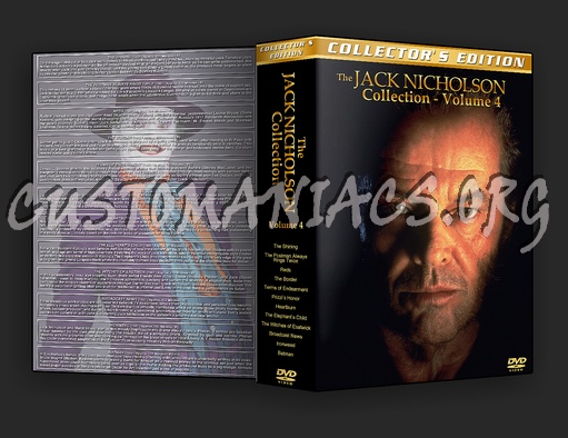 The Jack Nicholson Collection - Vol. 4 dvd cover