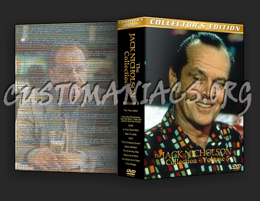 The Jack Nicholson Collection - Vol. 5 dvd cover