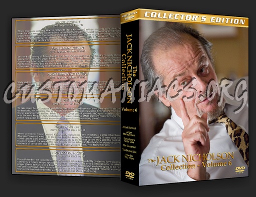 The Jack Nicholson Collection - Vol. 6 dvd cover