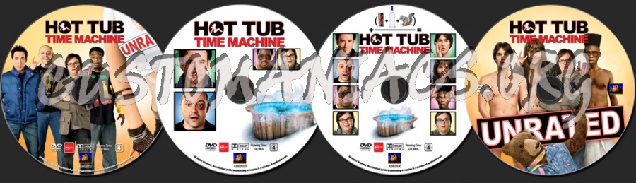 Hot Tub Time Machine dvd label