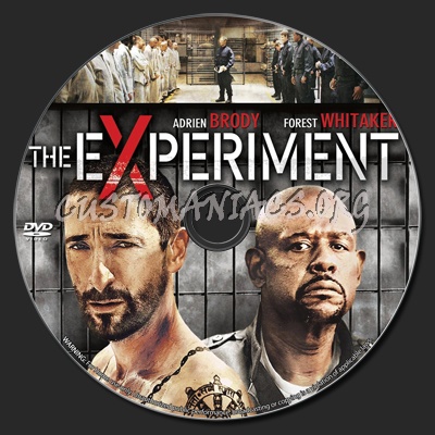 The Experiment dvd label