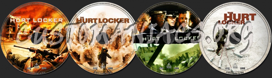 The Hurt Locker dvd label