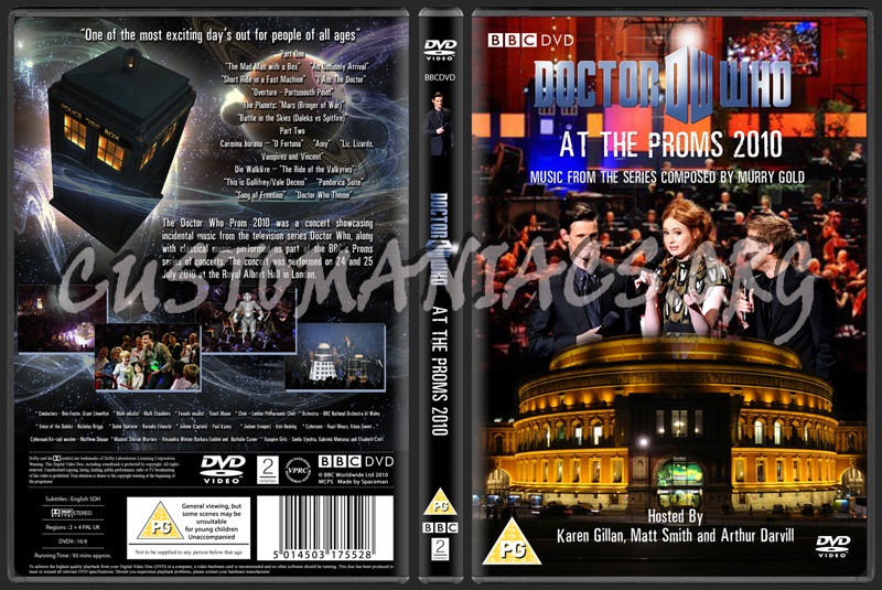 Doctor Who at the Proms (2010) dvd cover