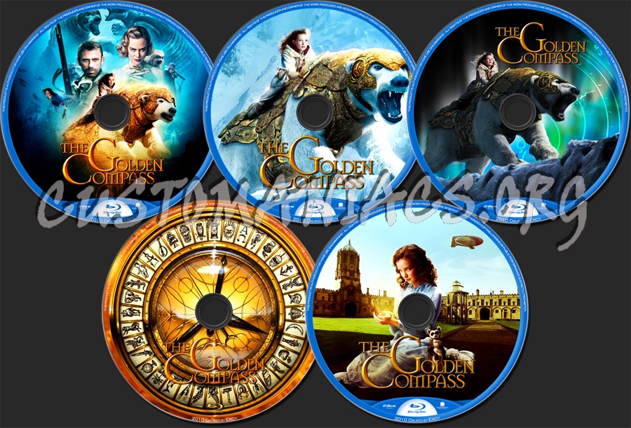 The Golden Compass blu-ray label