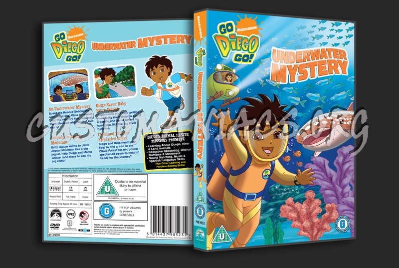 Go Diego Go! Underwater Mystery dvd cover