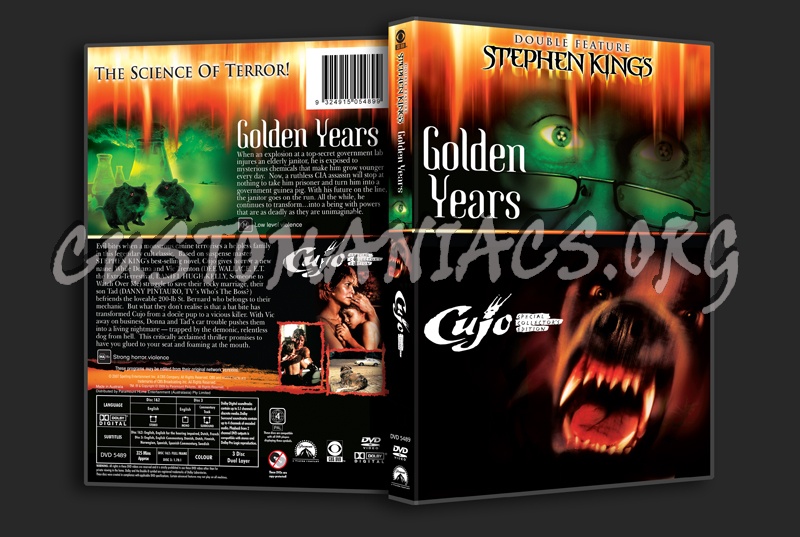 Golden Years / Cujo dvd cover