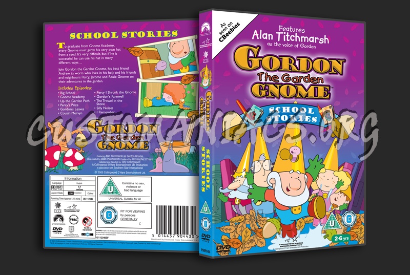 Gordon The Garden Gnome:  School Stories dvd cover