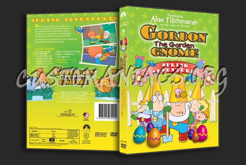 Gordon the Garden Gnome: Spring Adventures dvd cover