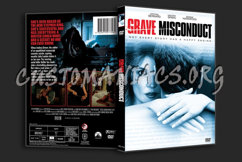 Grave Misconduct dvd cover