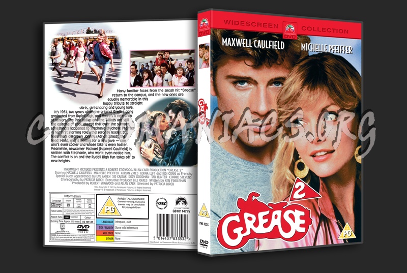 Grease 2 dvd cover