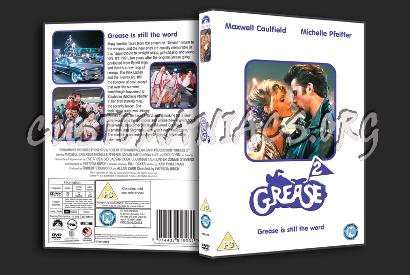 Grease 2 dvd cover