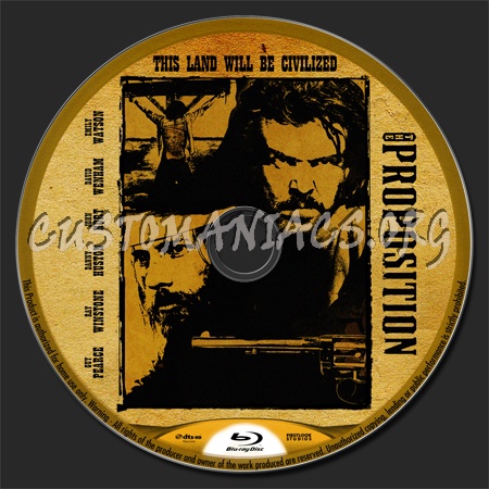 The Proposition blu-ray label