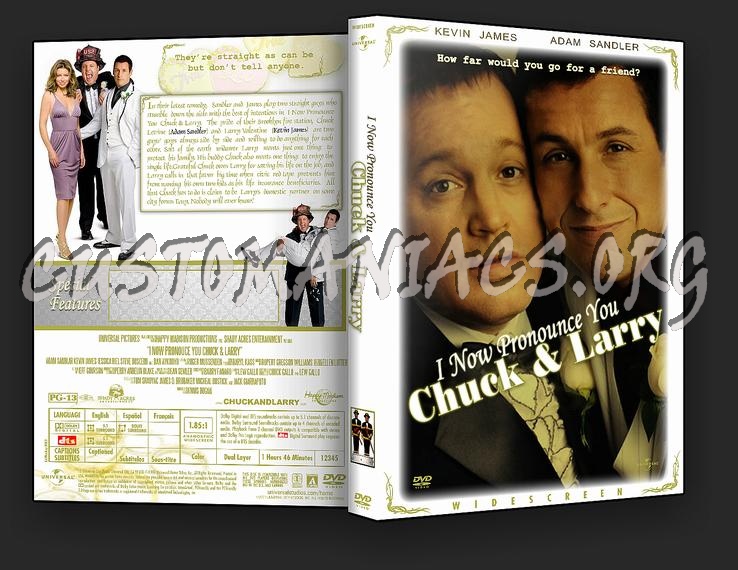 I Now Pronounce You Chuck and Larry dvd cover