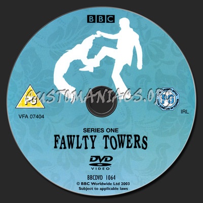 Fawlty Towers dvd label