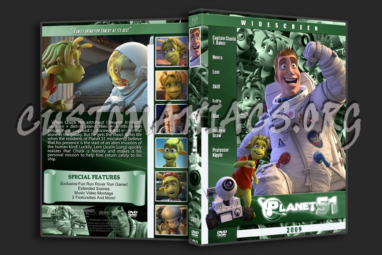 Planet 51 - 2009 dvd cover