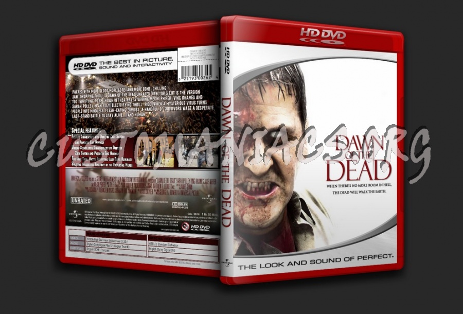 Dawn of the Dead (2004) dvd cover