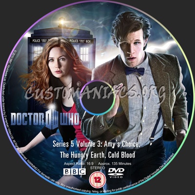 Doctor Who : Series 5 Volume 3 dvd label