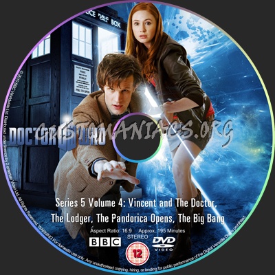 Doctor Who : Series 5 Volume 4 dvd label