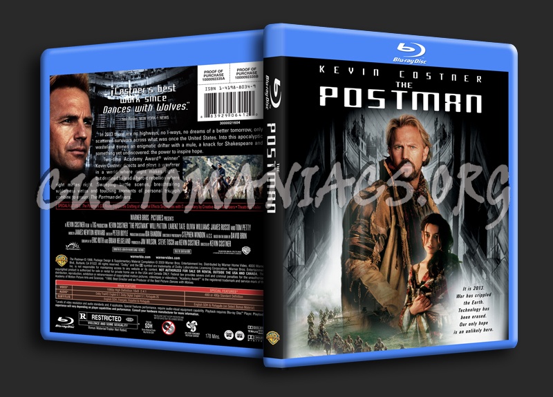 The Postman blu-ray cover