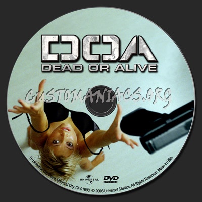 D.O.A. / Dead or Alive / DOA dvd label