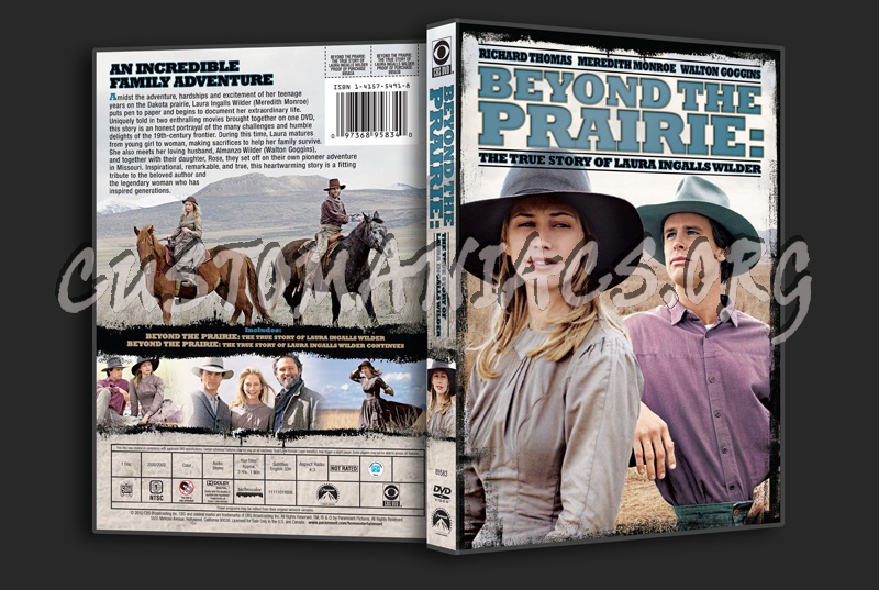 Beyond the Prairie: The True Story of Laura Ingalls Wilder dvd cover