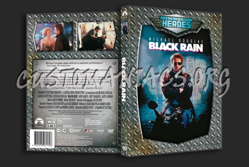 Black Rain dvd cover