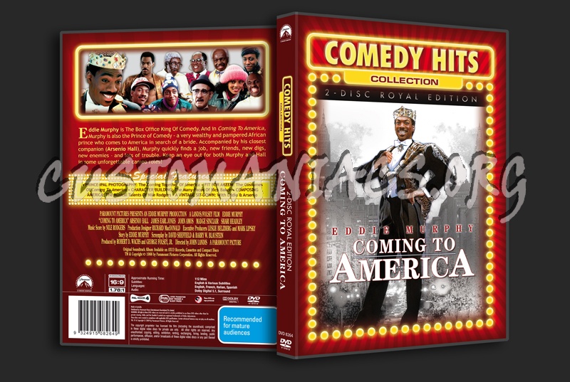 Coming to America dvd cover