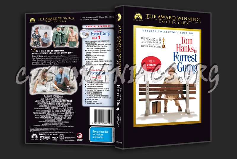 Forrest Gump dvd cover