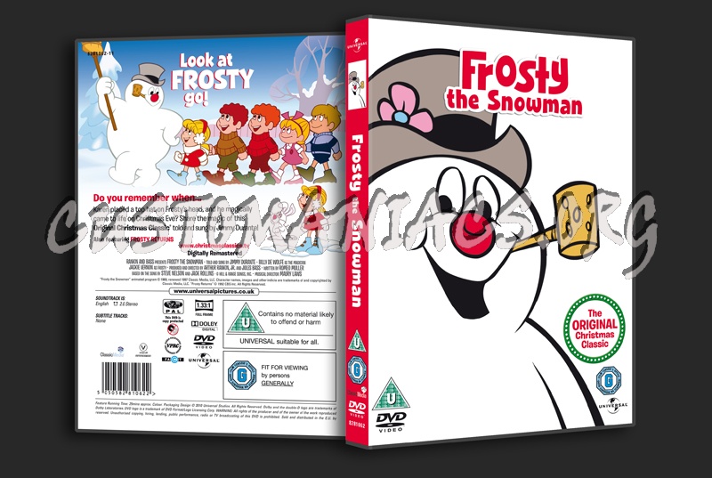 Frosty the Snowman dvd cover