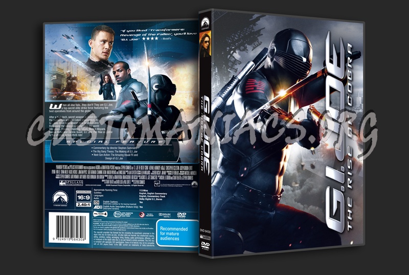 G.I. Joe The Rise of Cobra dvd cover