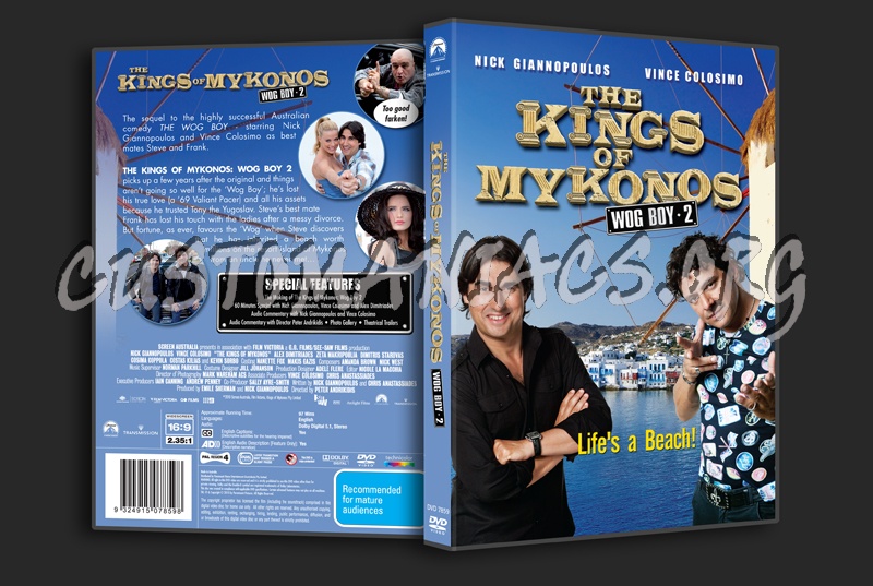 The Kings of Mykonos: Wog Boy 2 dvd cover