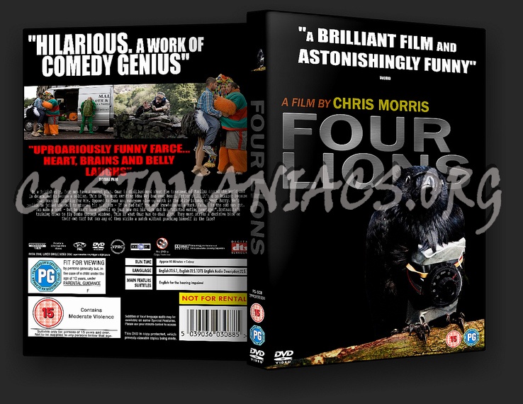 Four Lions dvd cover