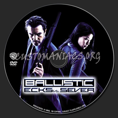 Ballistic Ecks vs Sever dvd label