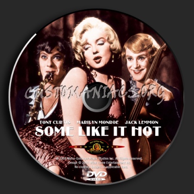 Some Like It Hot 2 Versions dvd label
